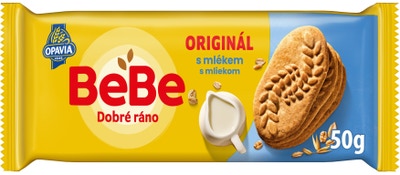 Opavia sušenky BeBe Dobré Ráno s mlékem