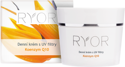 Ryor Denní krém s UV filtry Q10