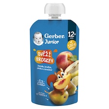 GERBER Junior kapsička Svěží broskev 110g