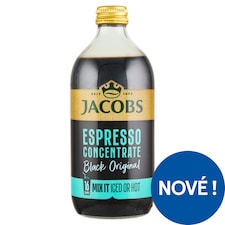 Jacobs Espresso Black Original koncentrovaný kávový nápoj 485ml