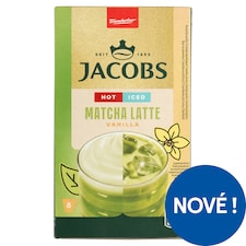 Jacobs Matcha Latte s vanilkovou příchutí 8 x 14,5g (116g)