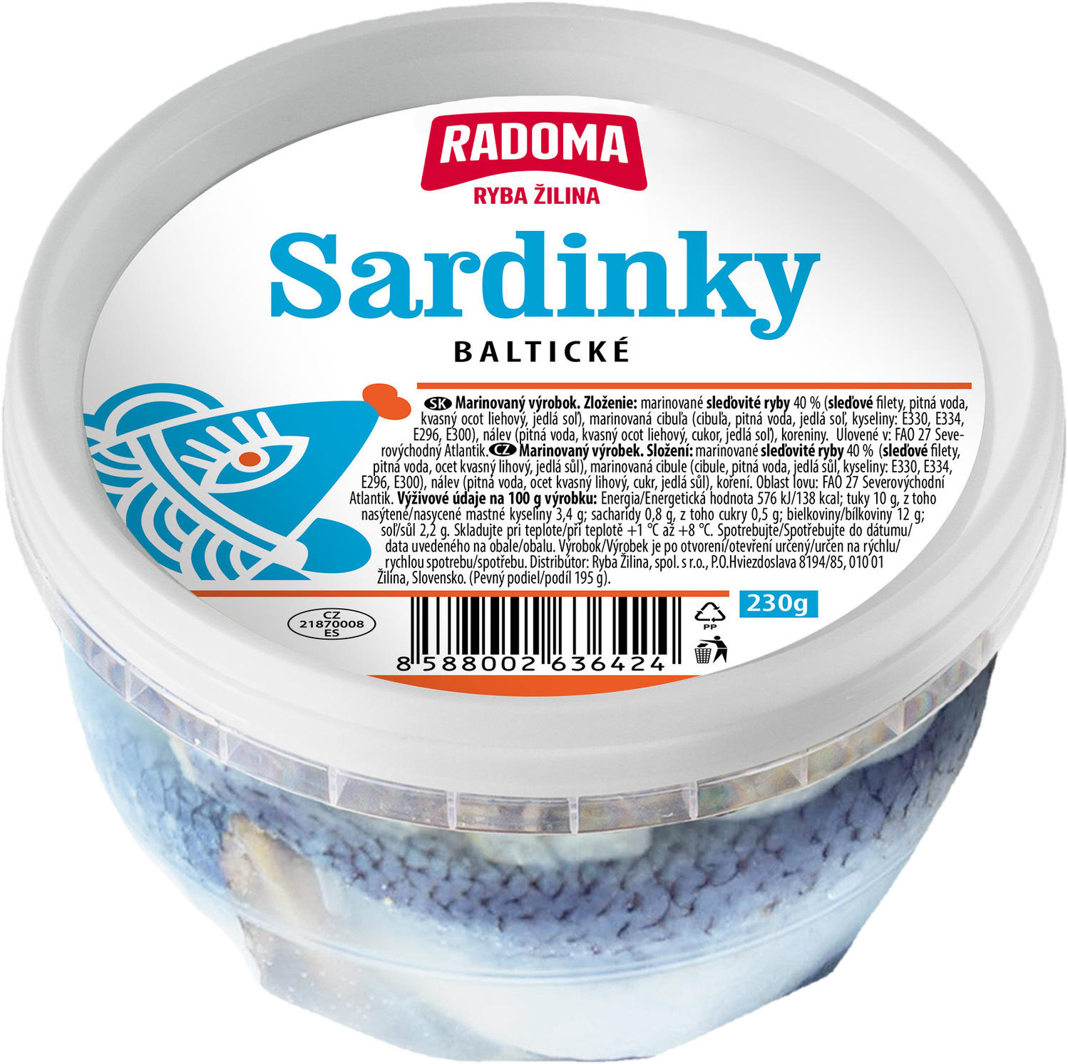 Radoma Baltické sardinky