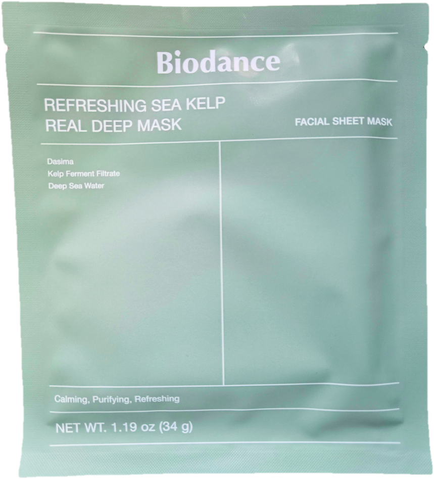 Biodance Refreshing Sea Kelp hydrogelová plátýnková maska