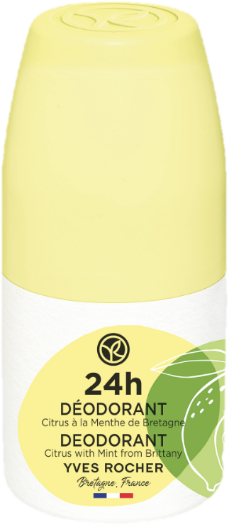 Yves Rocher Deodorant 24h citrus s mátou
