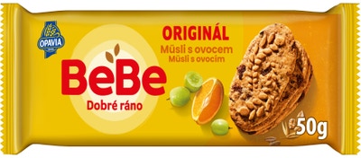 Opavia sušenky BeBe Dobré Ráno müsli s ovocem