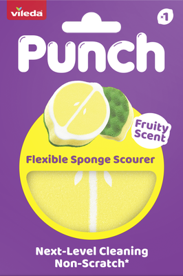 Vileda Punch lemon houbička