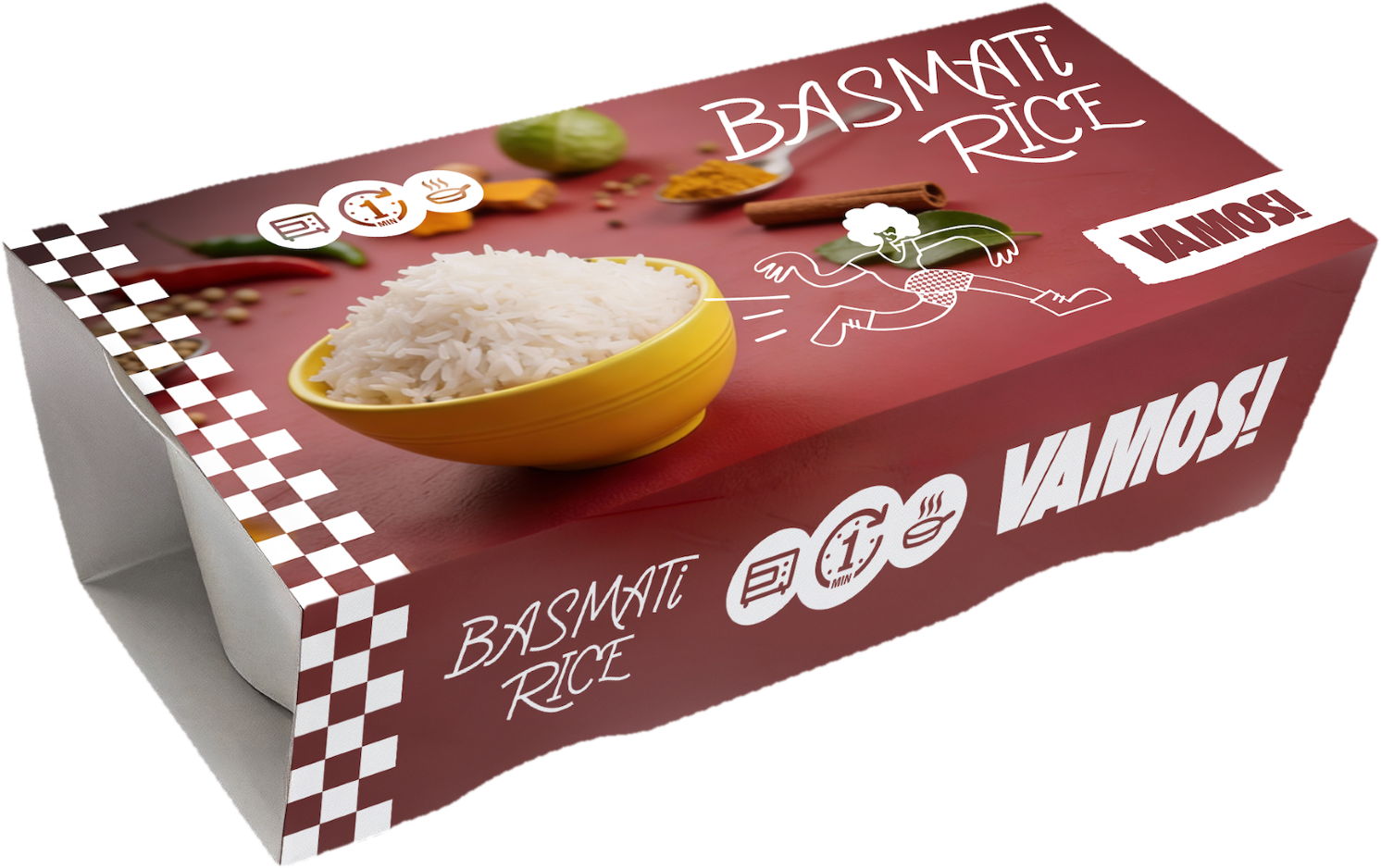 Vamos Basmati rýže 2×125 g