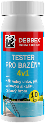 DEBBEX Tester pro bazény 4v1