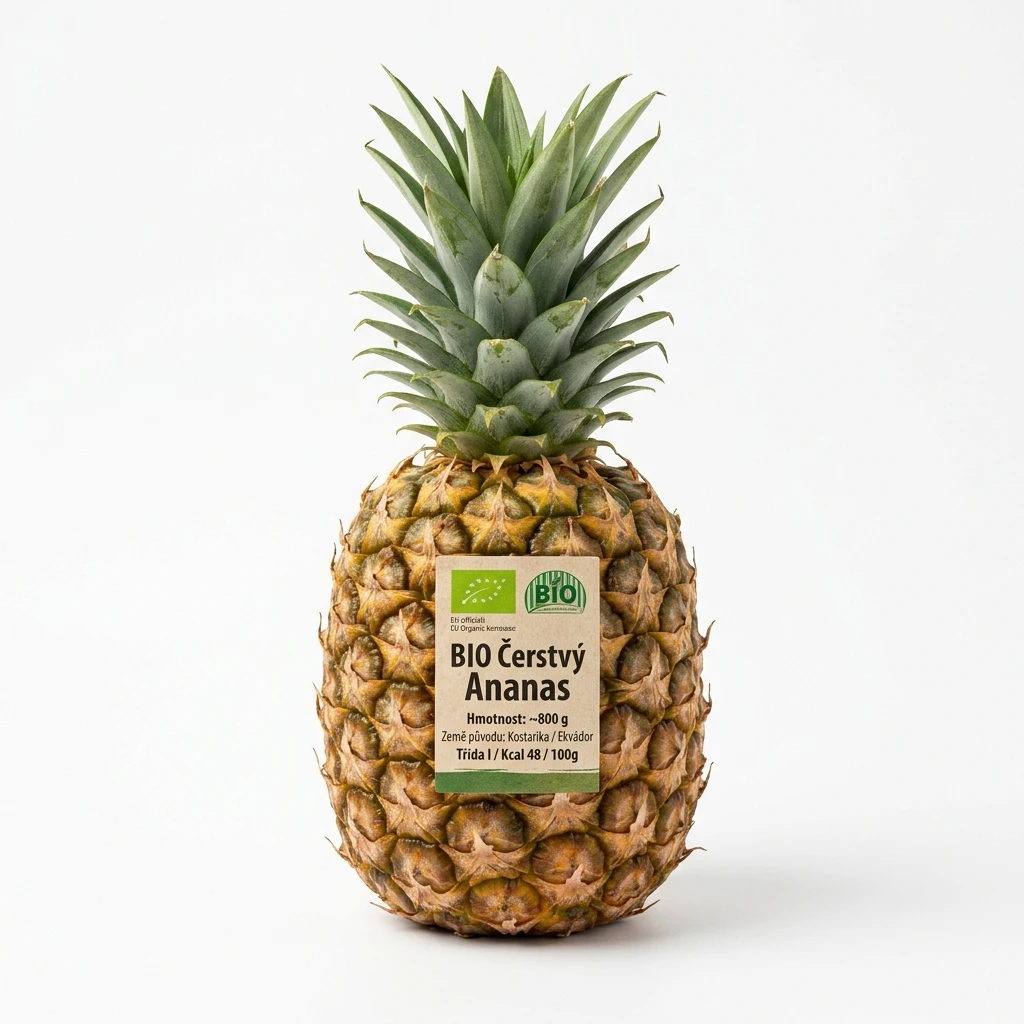 Ananas 800 g BIO čerstvý 1 ks