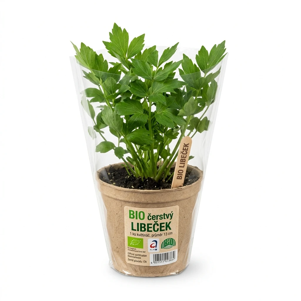 Libeček 13 cm BIO čerstvý 1 ks květináč