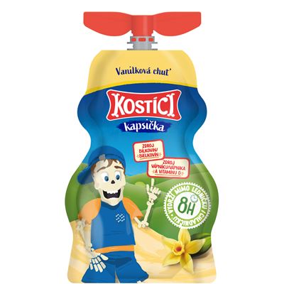 Danone Kostíci Kapsička vanilka chlaz. 12 x 70 g