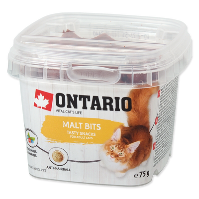 Ontario Malt Bits pamlsky pro kočky