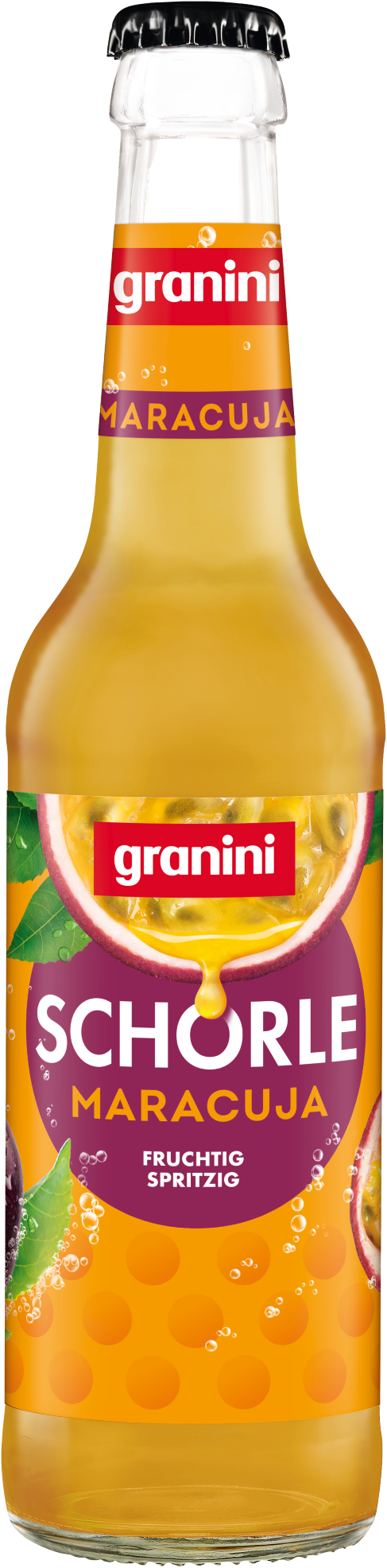 Granini Schorle Marakuja ovocný nápoj sklo