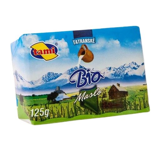 BIO Tatranské máslo 125g