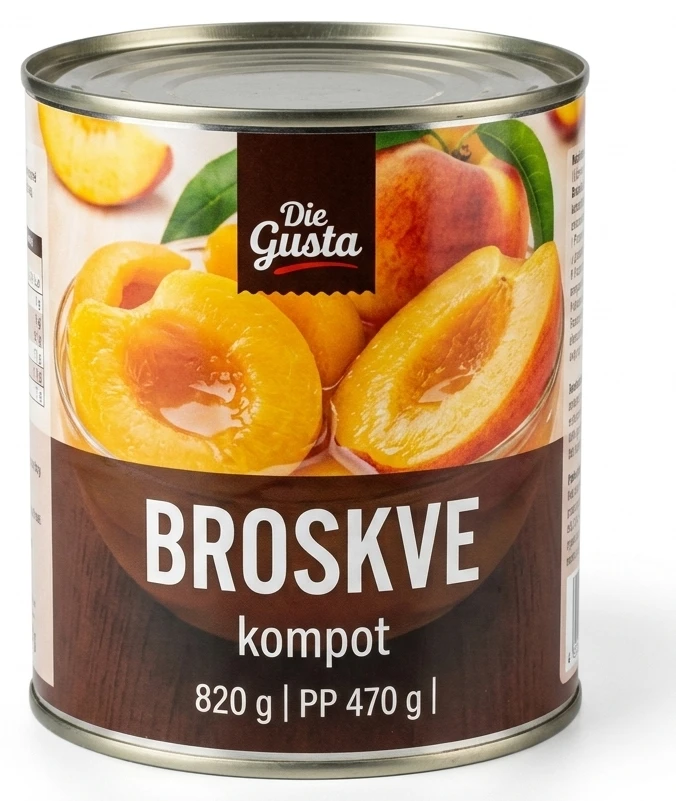 Broskve kompot