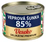 Šunka vepřová delikátní 85% masa Veseko