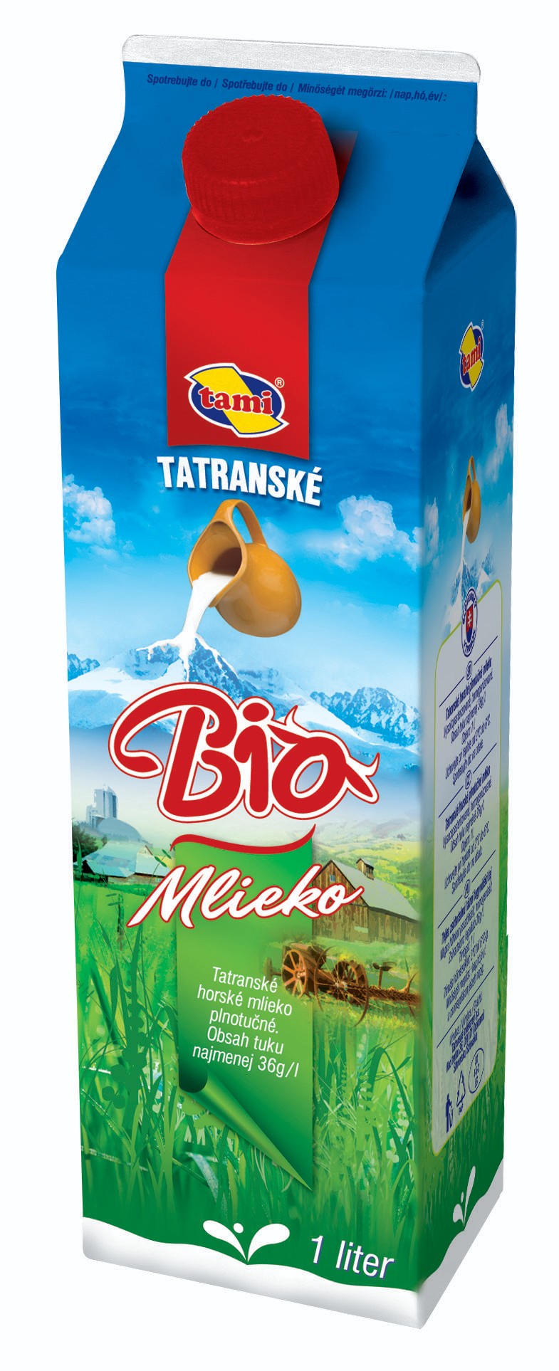 BIO Tatranské čerstvé mléko 1,5% 1 l