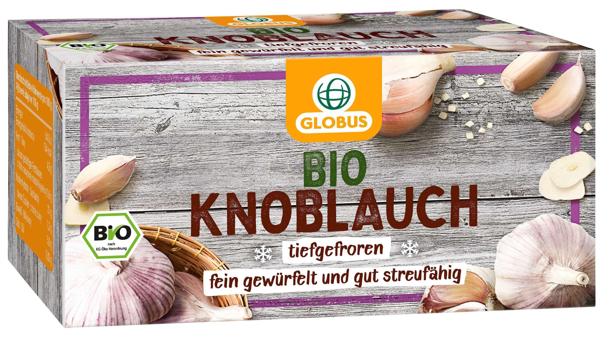 Bio česnek mražený 75 g