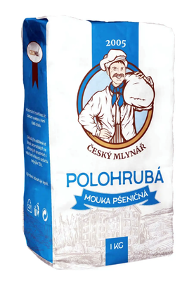 Český mlynář Mouka pšeničná polohrubá