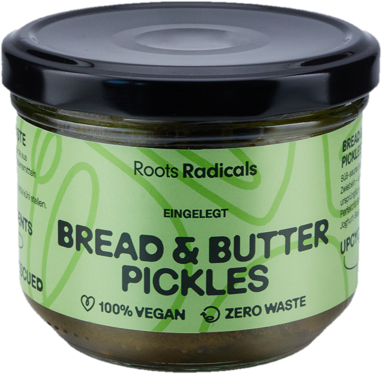 Roots Radicals Nakládané okurky Bread & Butter