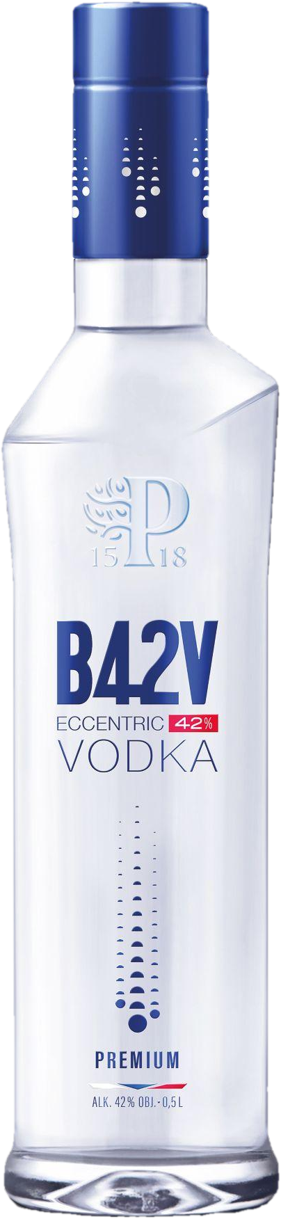 B42V Eccentric vodka 42%