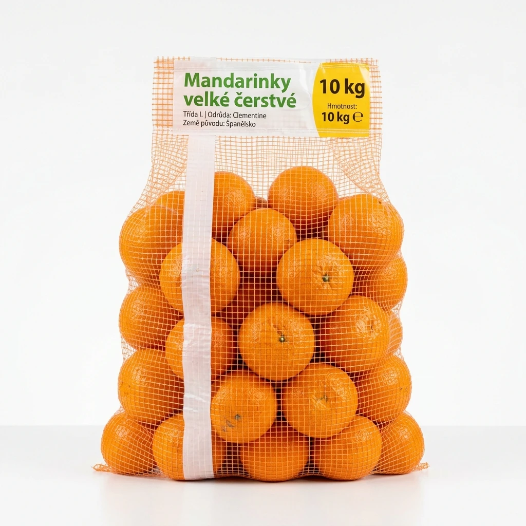 Mandarinky velké čerstvé 10 kg