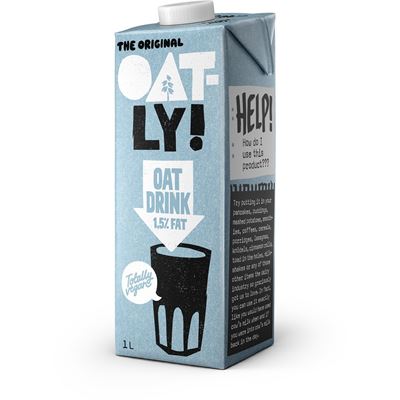 OATLY Nápoj ovesný 1,5 % 1 l