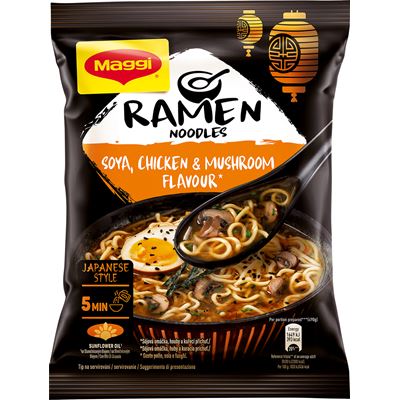 Maggi Ramen nudle s kuřecí příhutí 90 g