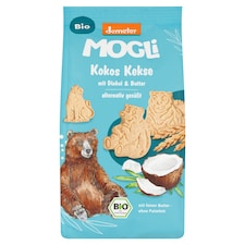 Mogli Bio máslové sušenky s kokosem 125g