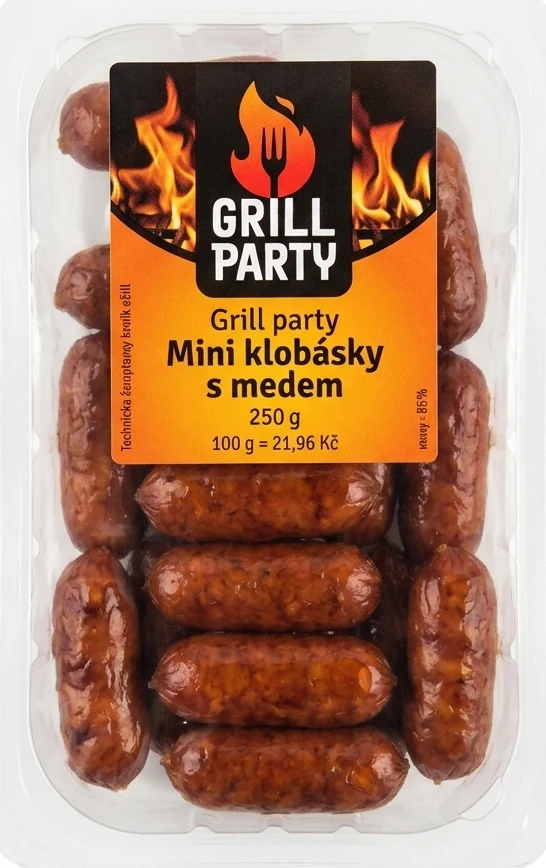 Grill Party Mini klobásky s medem