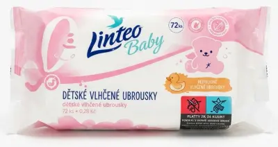 Linteo Ubrousky dětské vlhčené
