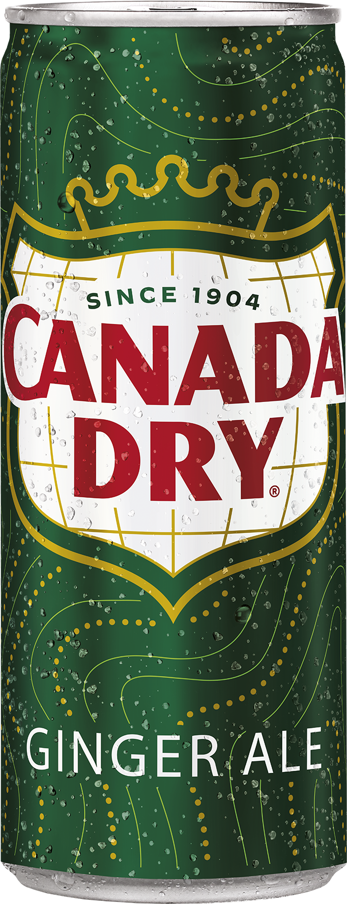 Canada Dry ginger ale plech