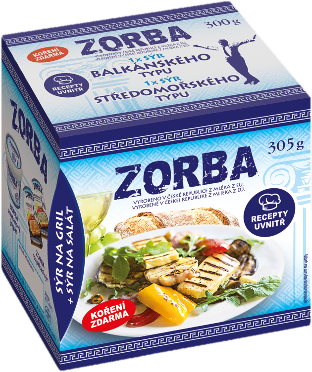 Zorba Sýrový box s kořením
