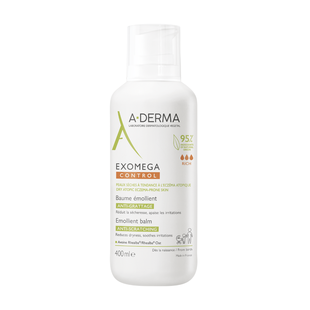 A-DERMA Exomega CONTROL Emolienční balzám 400ml