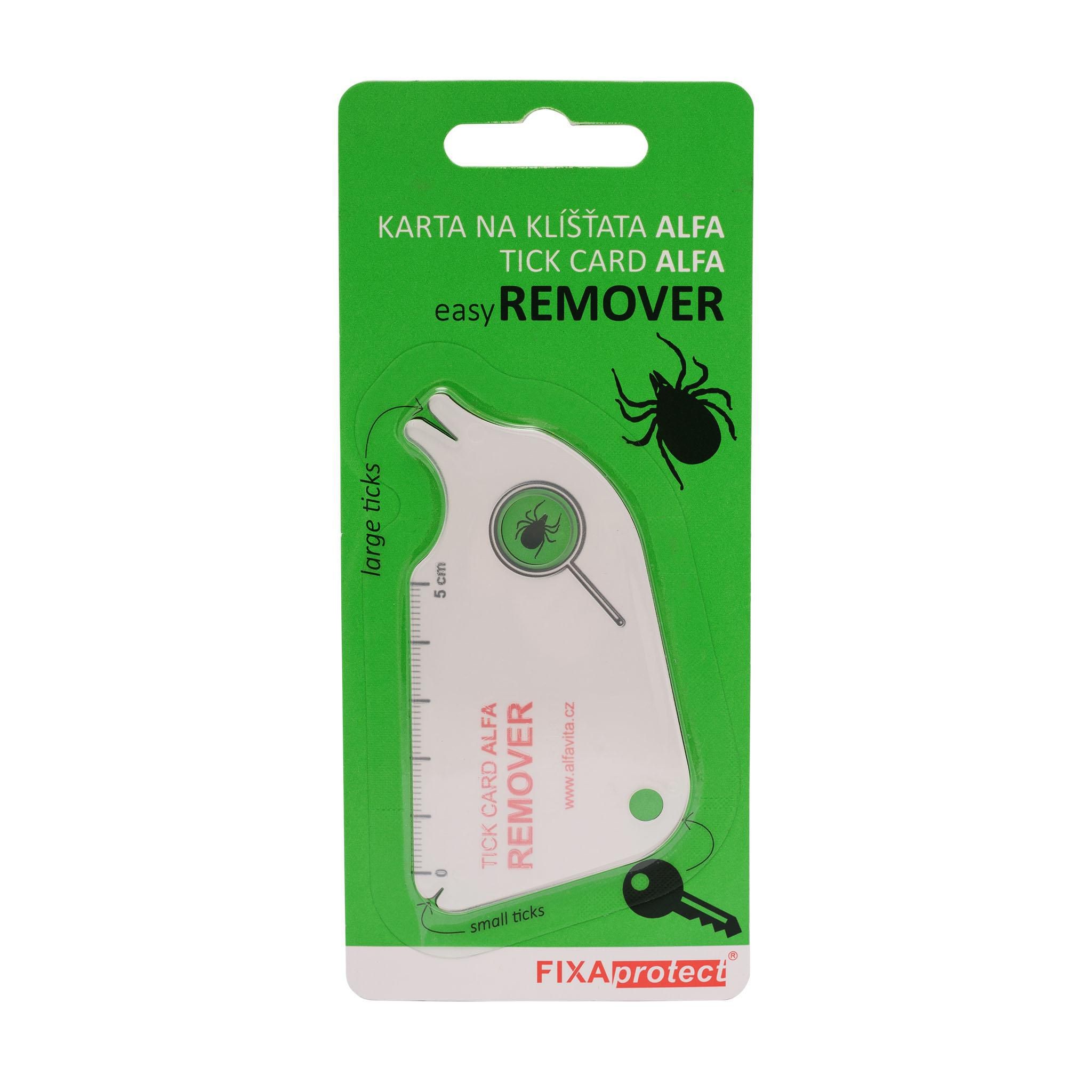 Fixaprotect karta na vyndavání klíšťat