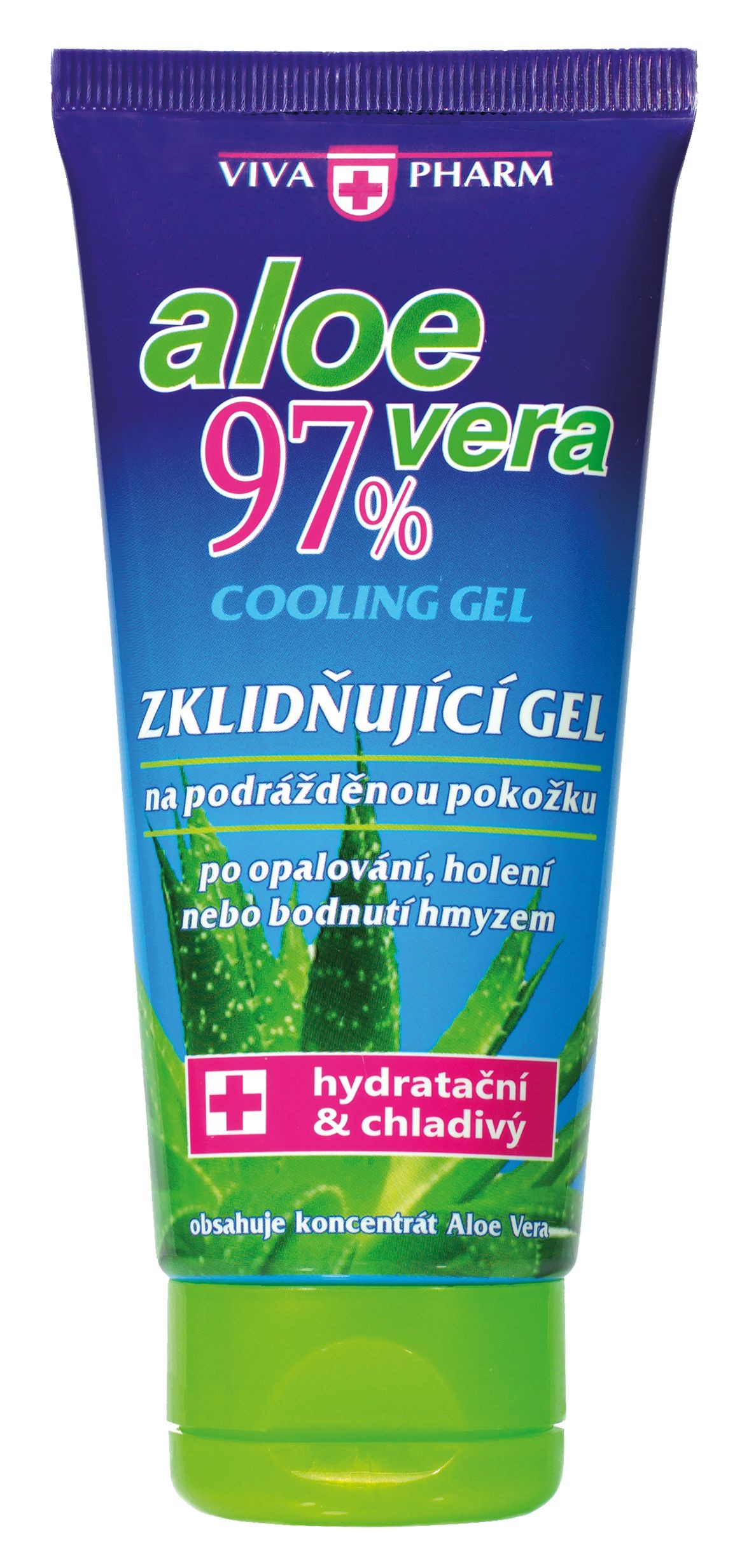 Vivaco Aloe Vera chladivý gel 97% 100ml
