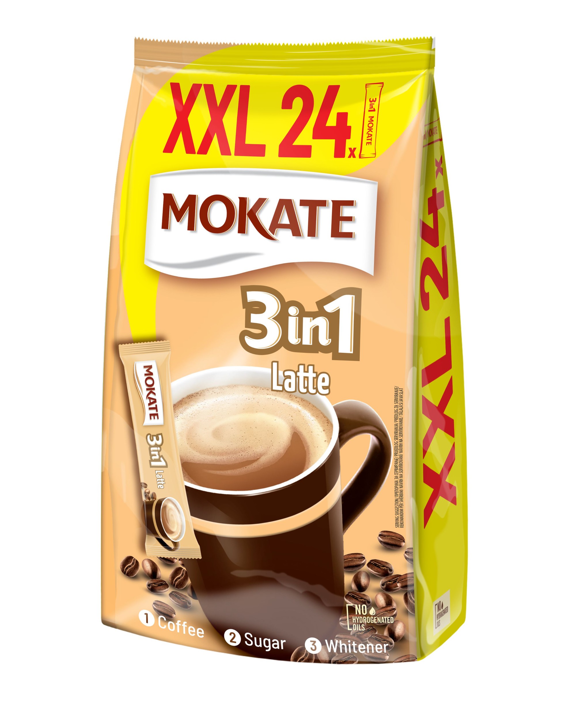 Mokate 3v1 Latte XXL 24x15g