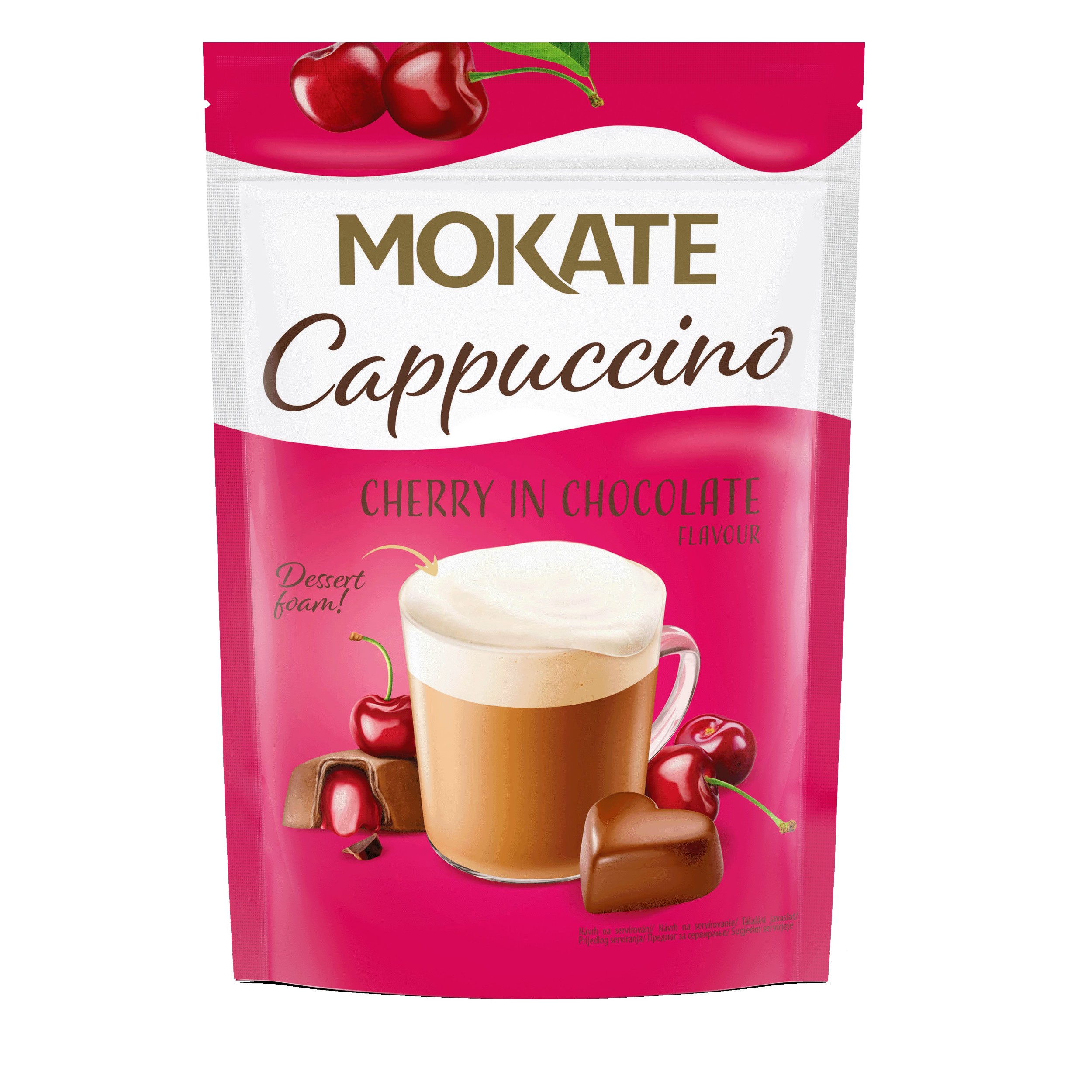 Mokate Cappuccino Višně v čokoládě 110g