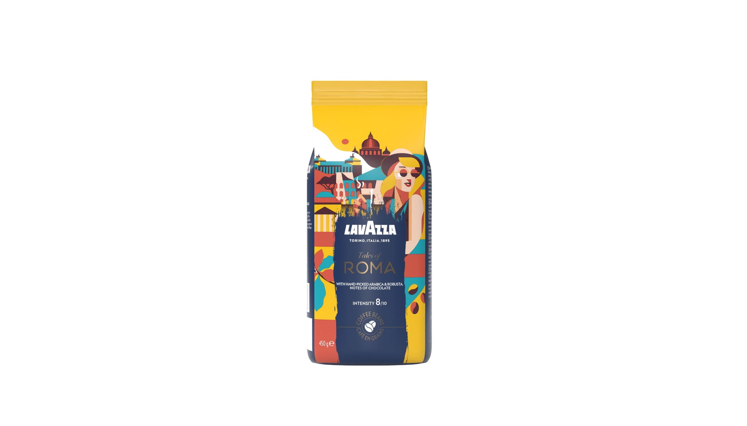 Lavazza Tales of Roma zrnková káva 450g
