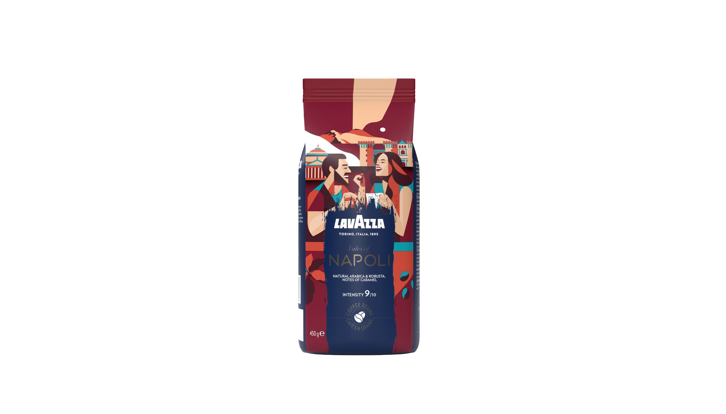 Lavazza Tales of Napoli zrnková káva 450g