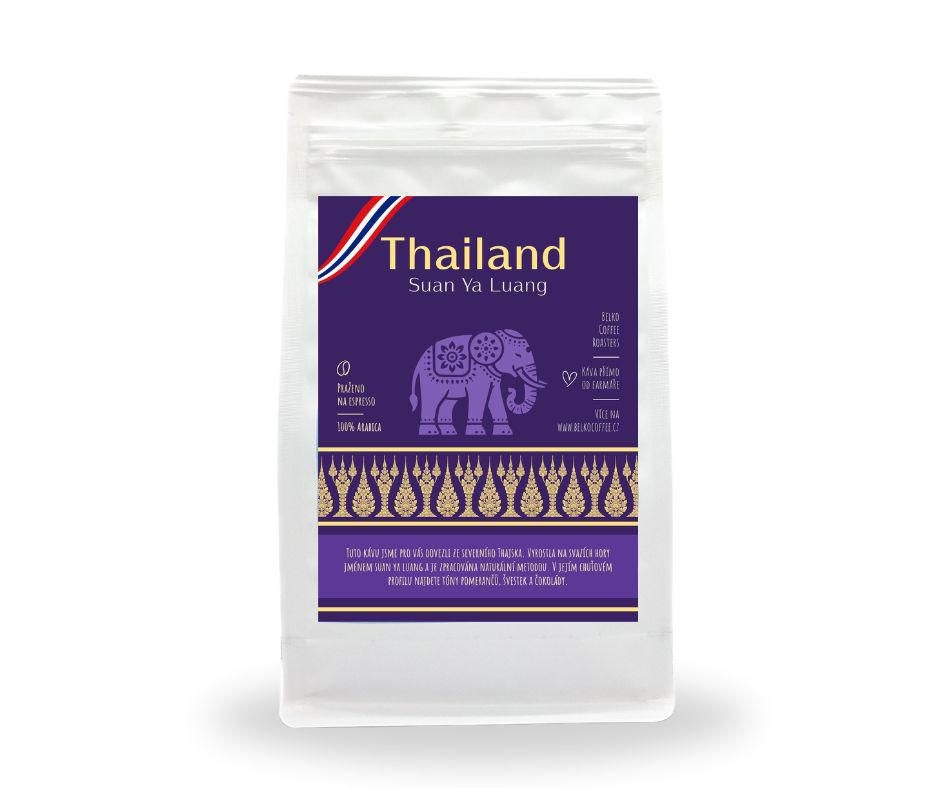 Belko coffee Thailand 100% Arabica zrnková káva 250g