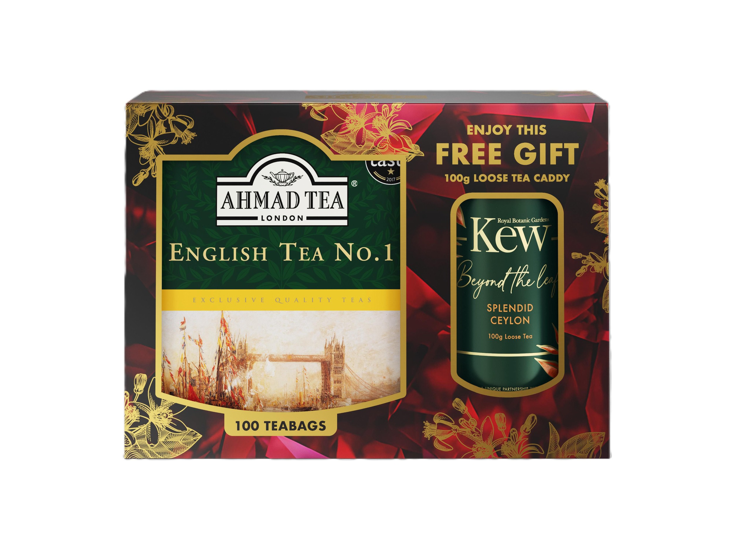 Ahmad Tea English Tea No. 1 200g + Kew Splendid Ceylon 100g