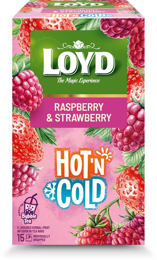Loyd Hot & Cold Maliny & Jahody 30g