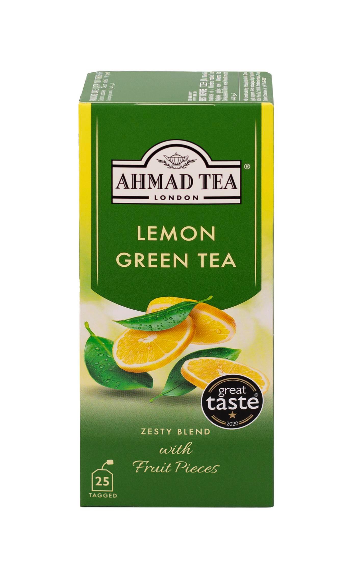 Ahmad Tea Lemon Green Tea 25 sáčků 50g