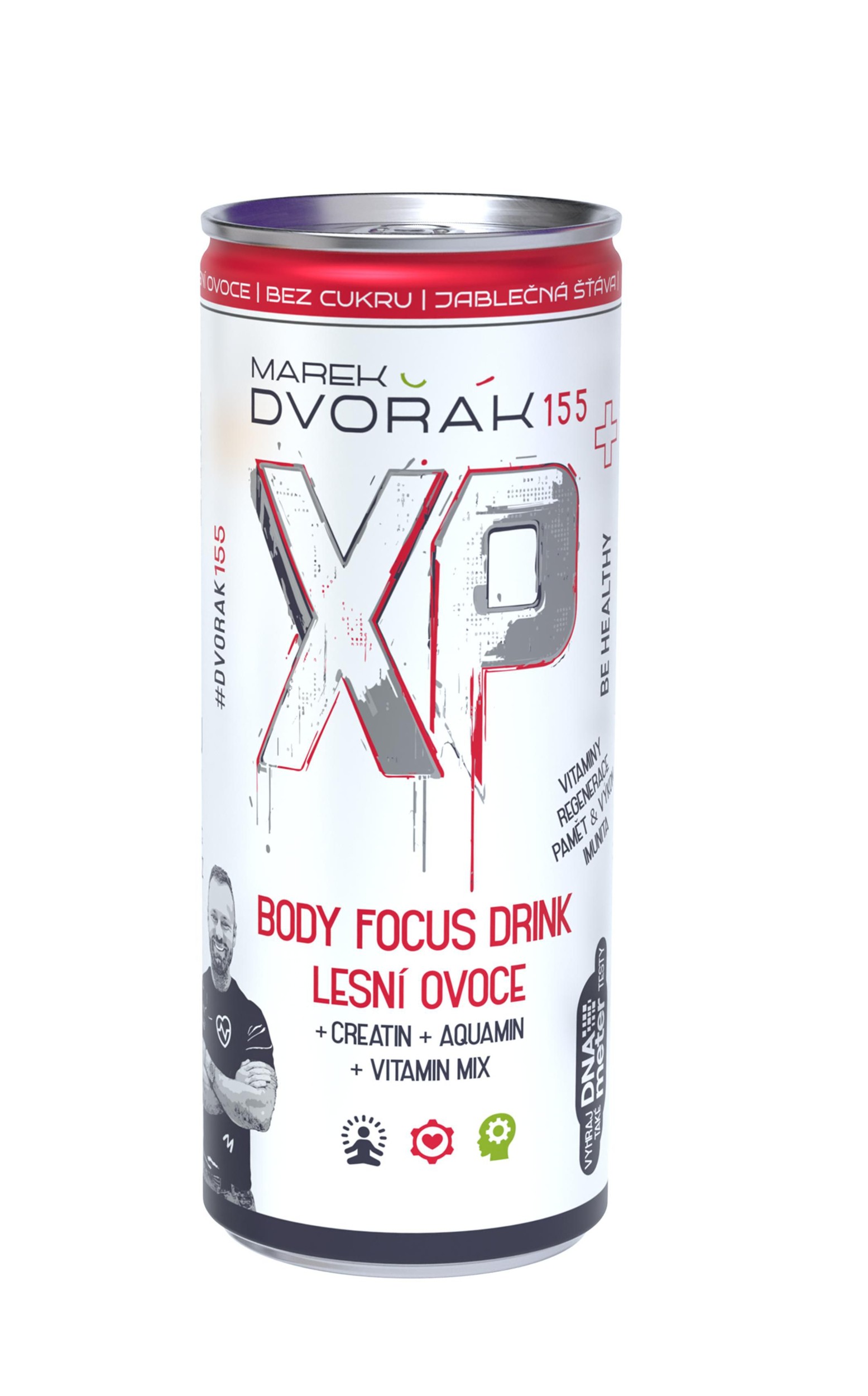 XP DVOŘÁK 155  - BODY FOCUS DRINK s příchutí lesní ovoce 250 ml