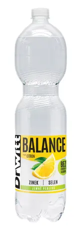 DrWitt Balance jemně perlivá citron 1,5L PET