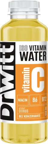 DrWitt Isotonic Vitamin Water příchuť citrus 0,55L PET
