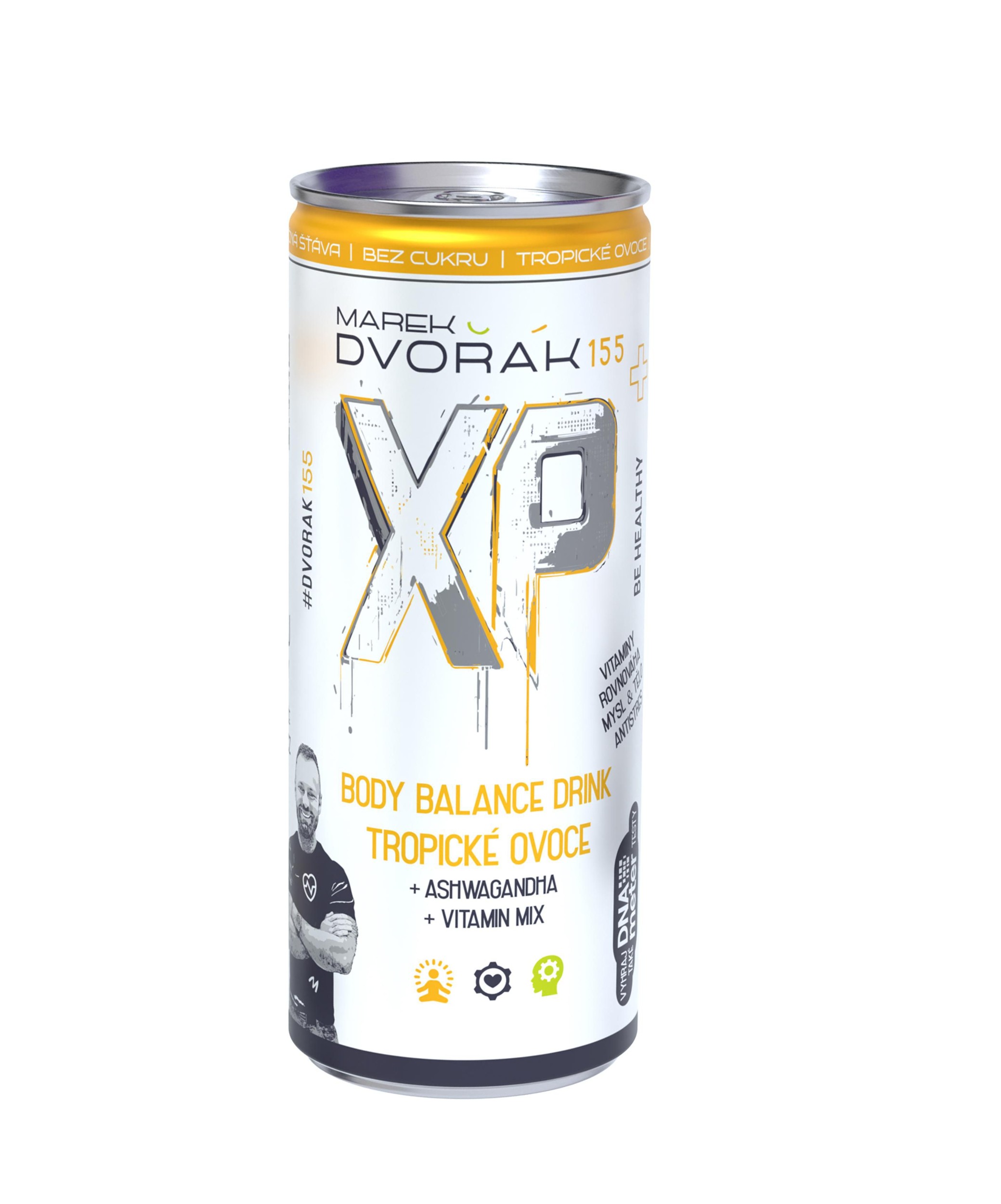 XP DVOŘÁK 155  - BODY BALANCE DRINK s příchutí tropické ovoce 250 ml