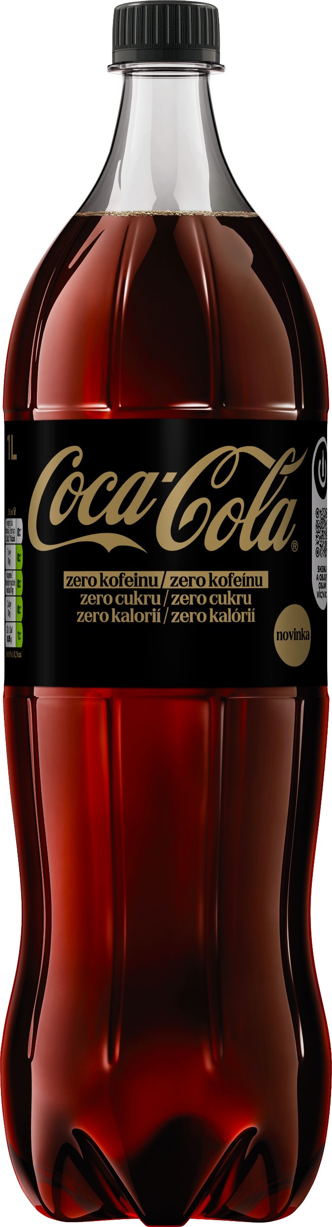 1l Coca - Cola Zero Zero (Zero Coffeine)