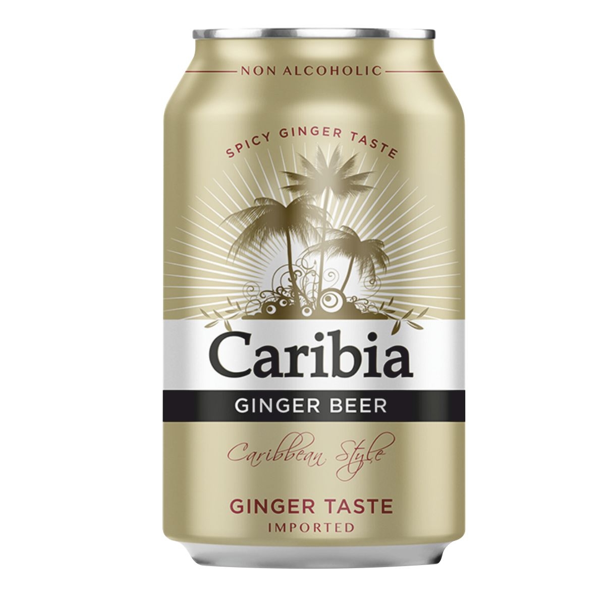 Caribia Ginger zázvorová limonáda 330 ml